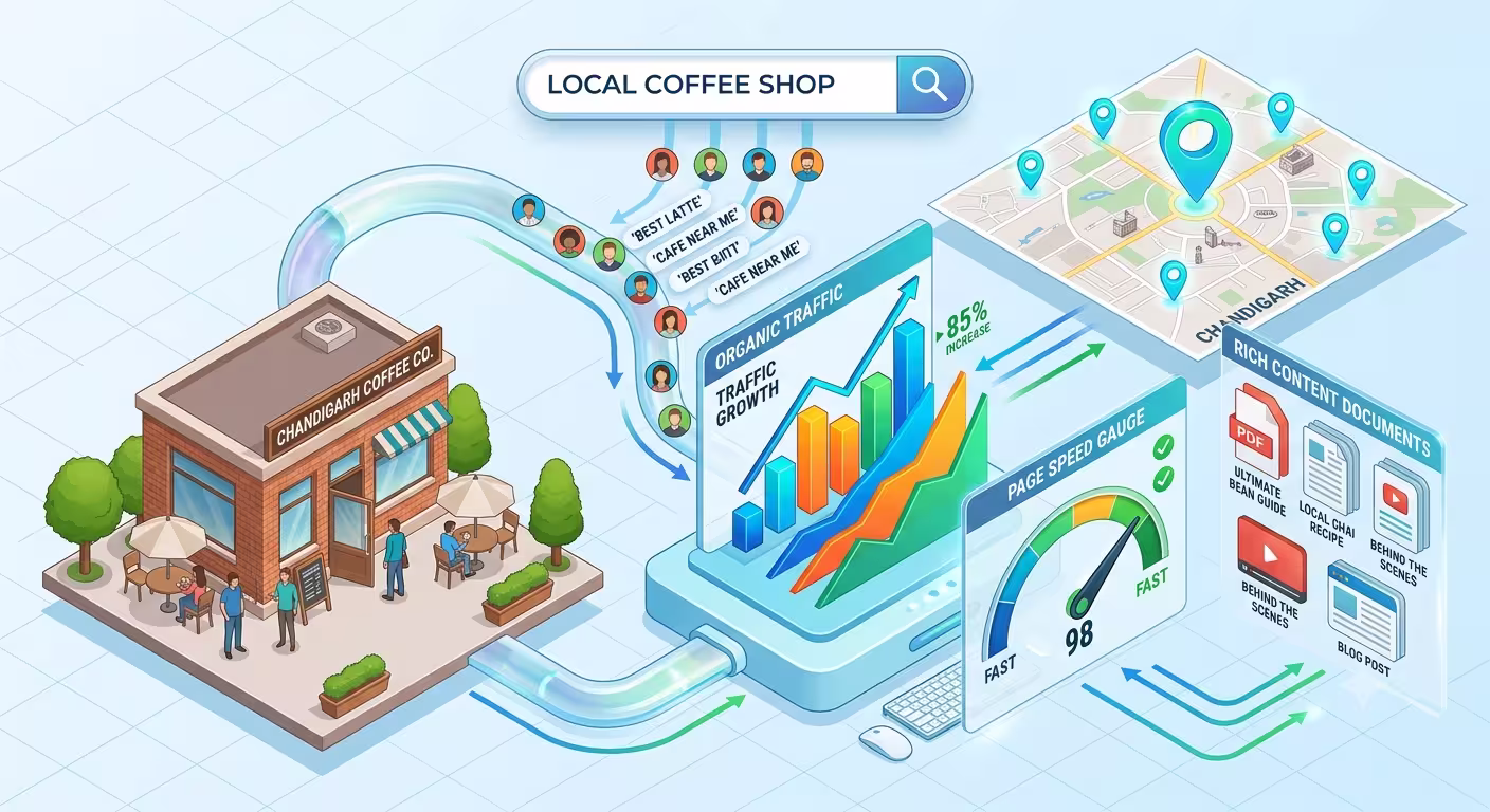 Optimizing a Google Business Profile for local SEO